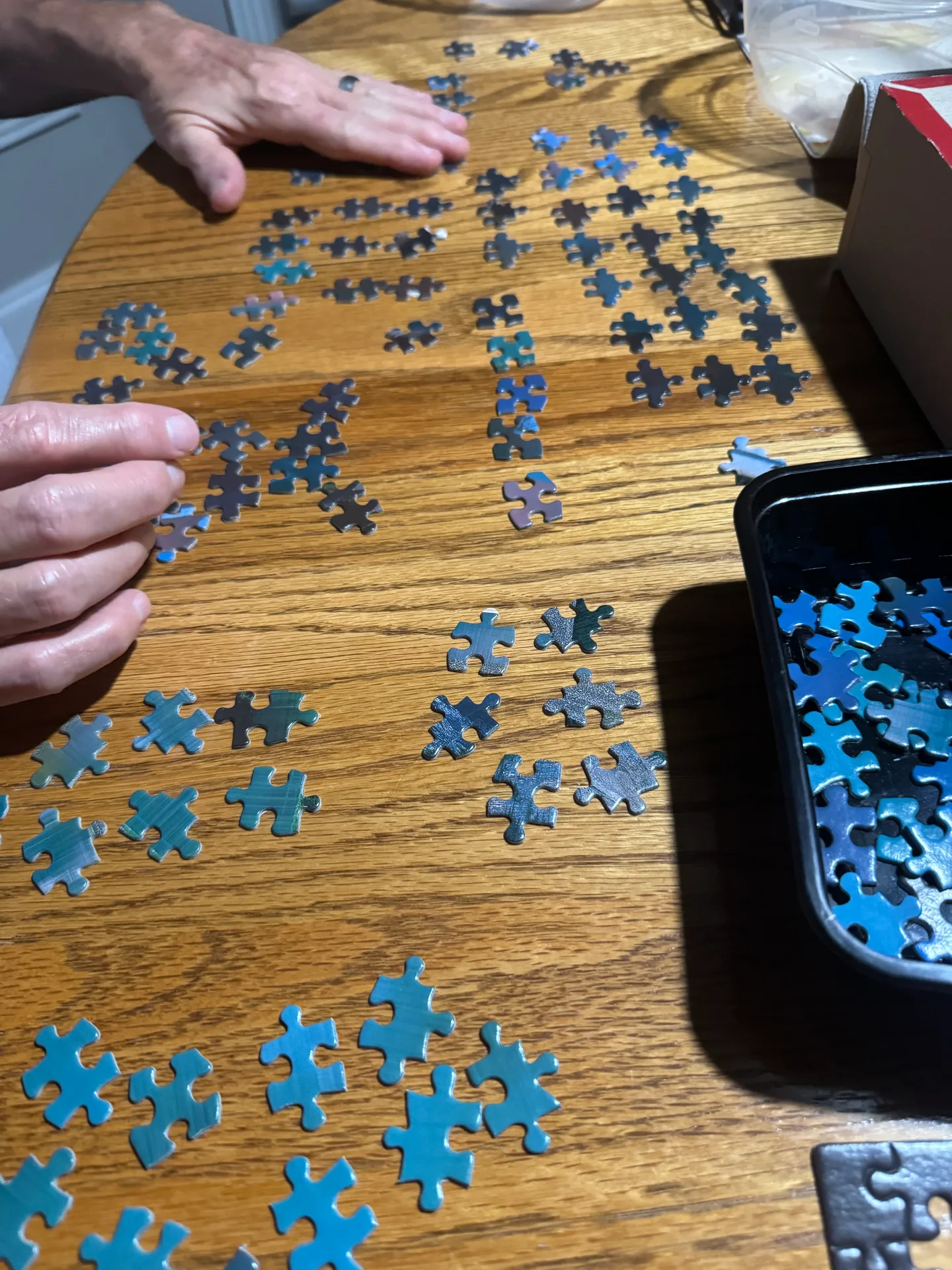 Sometimes putting together the pieces takes time. 