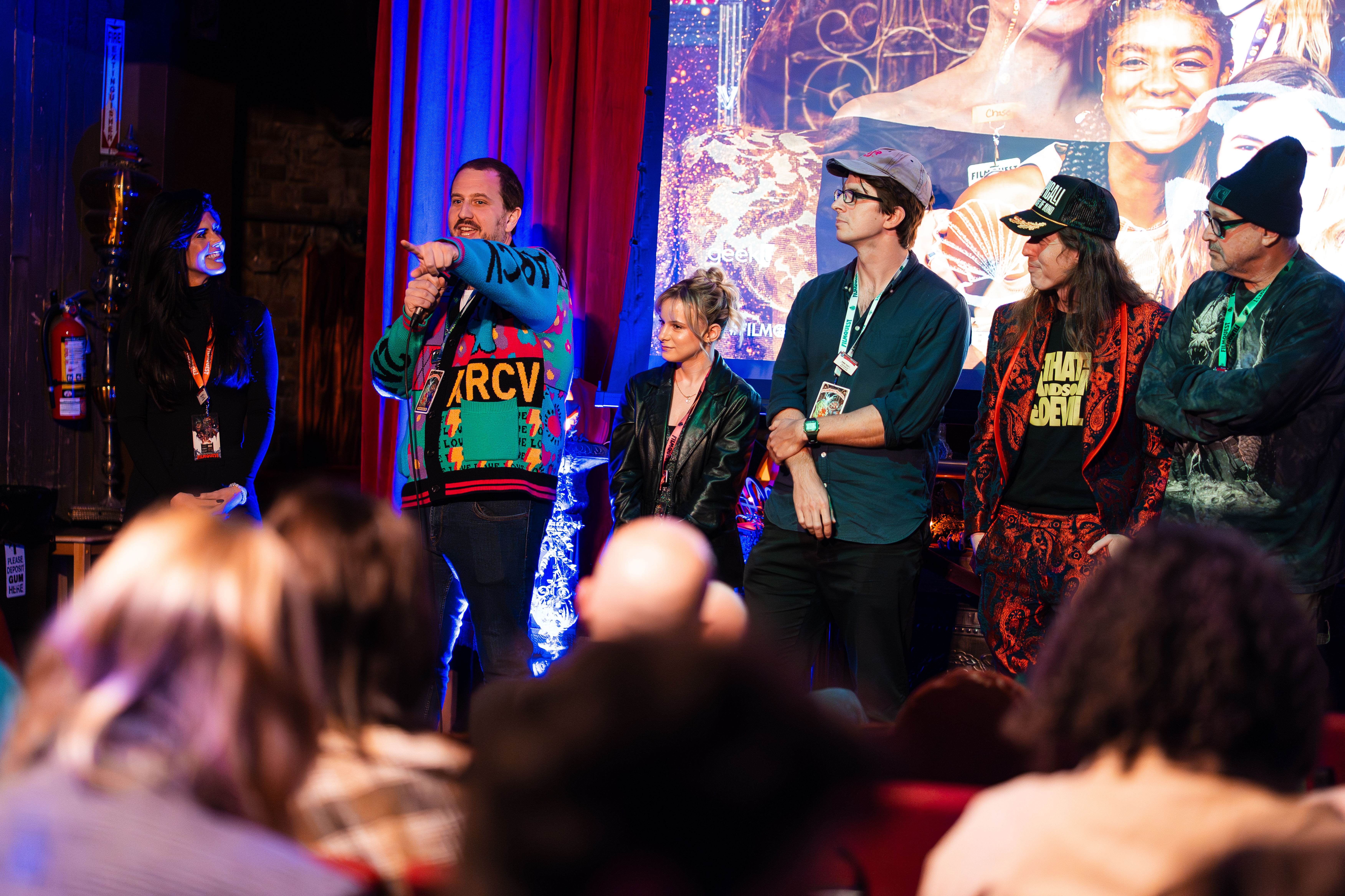 Q&A after our screening 