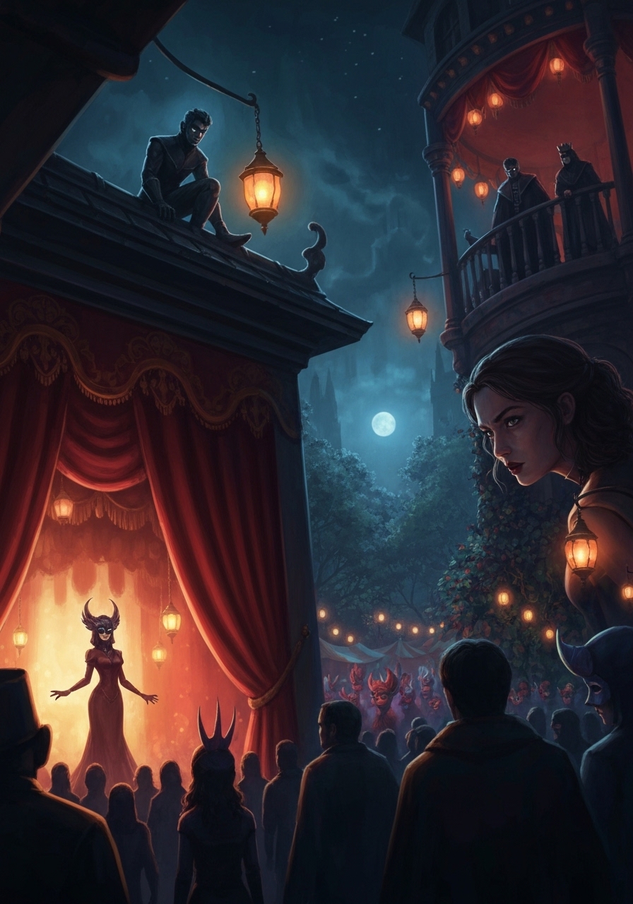 Deadly Knight Shade episode 3: Midnight Masqurade cover